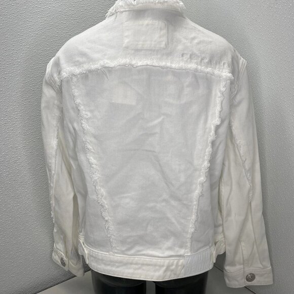 Zadig & Voltaire “Kaely” Destroy Denim Jacket – Size S (NWT) - Picture 8 of 11